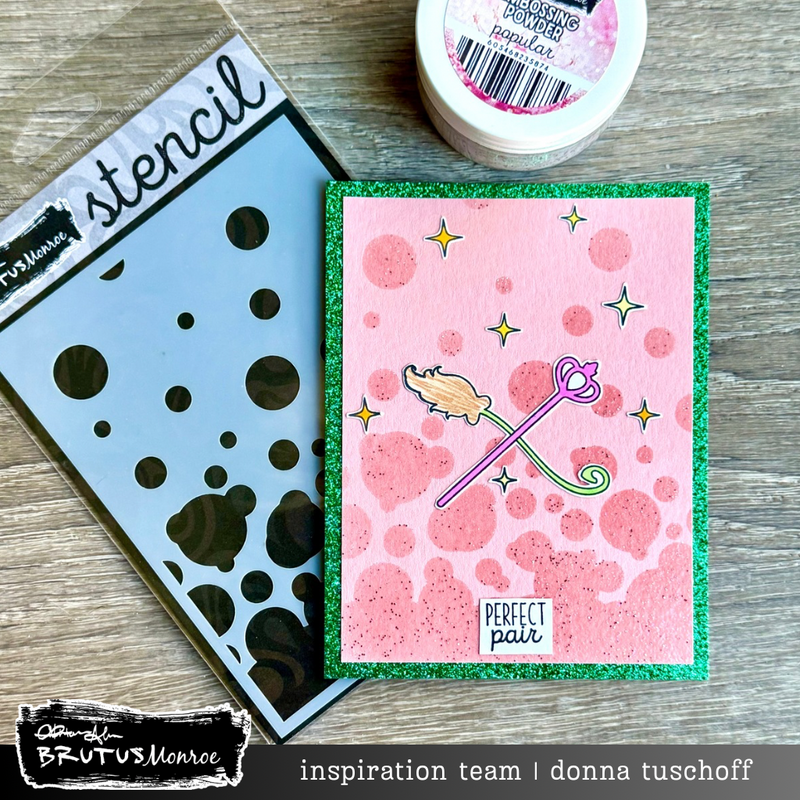 Bubbles | A2 Stencil