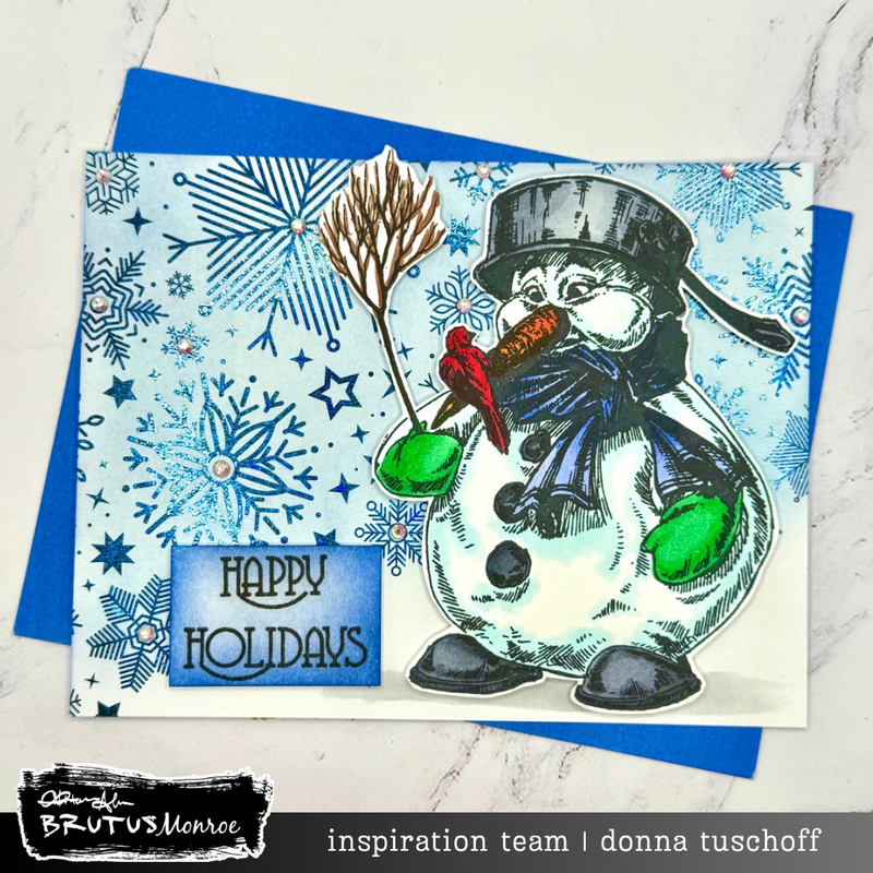 Holiday Friends | 4x6 Stamp Set