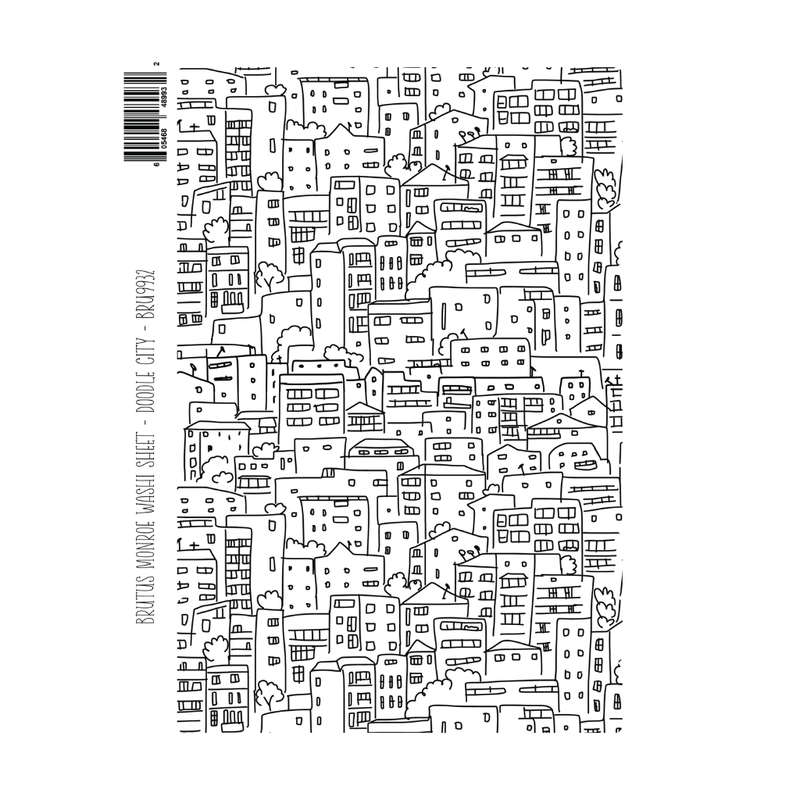 Doodle City | Washi Sheet