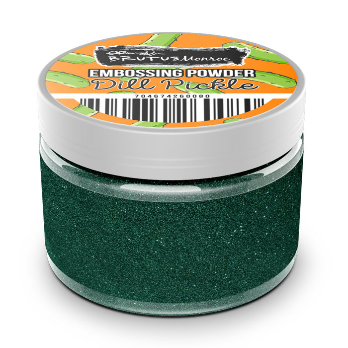 Embossing Powder Dill Pickle