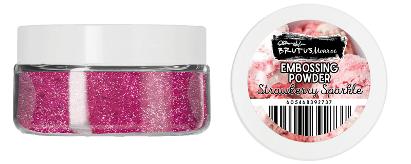 Strawberry Sparkle | Embossing Powder