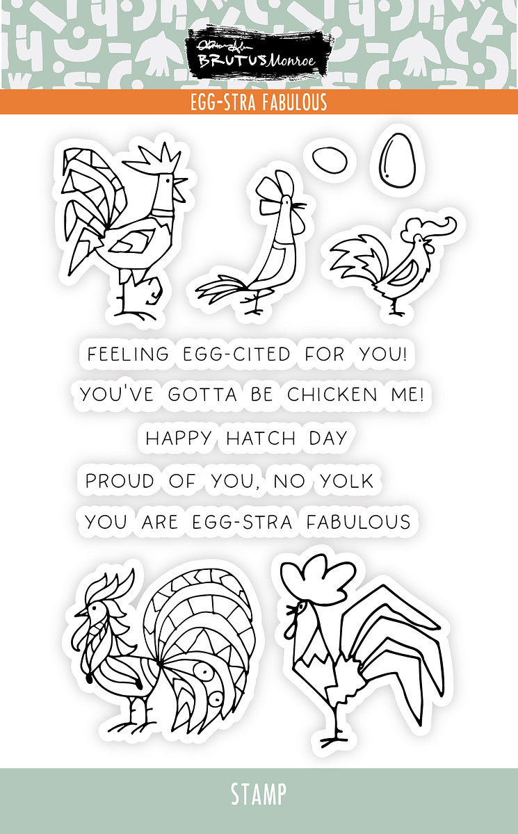 Egg-stra Fabulous | 4x6 Stamp Set