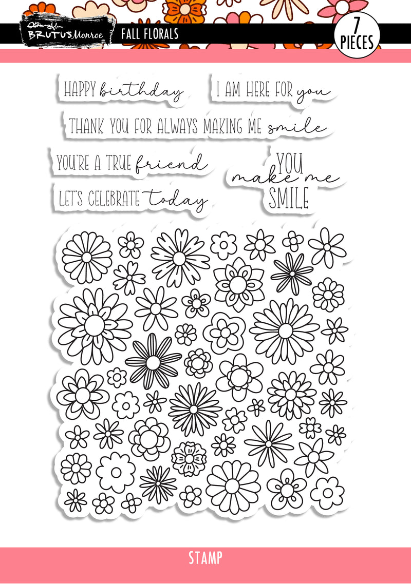 Fall Florals | 6x8 Stamp Set