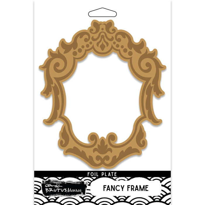 Fancy Frame Foil Plate