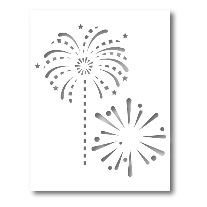Fair Fireworks | A2 Stencil