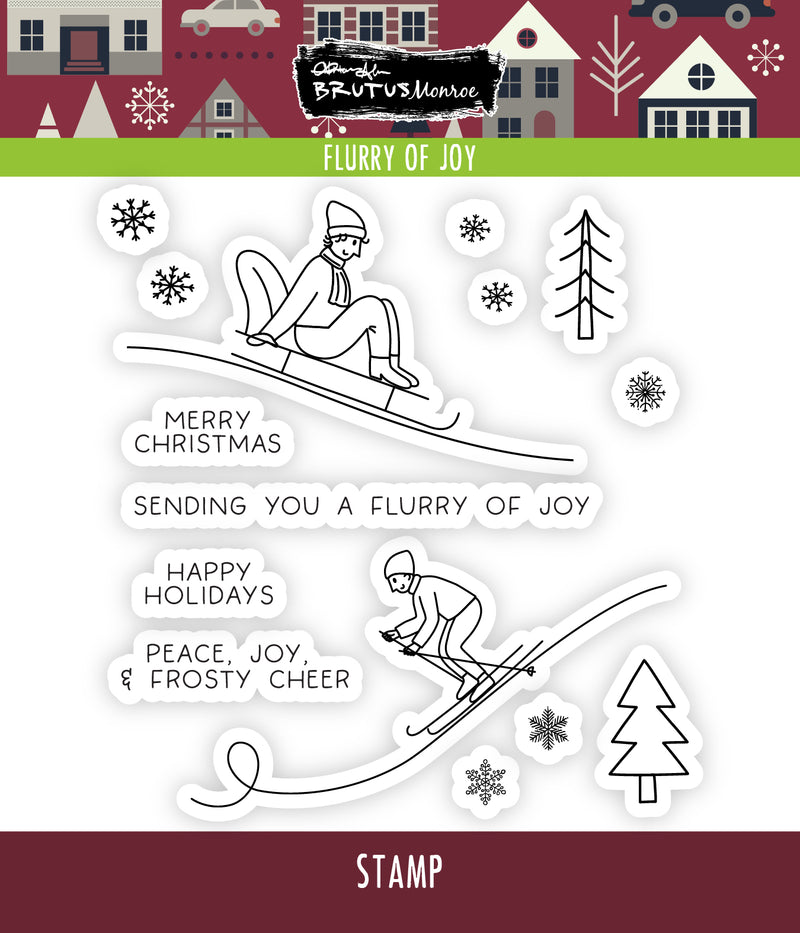 Flurry of Joy | 4x4 Stamp Set