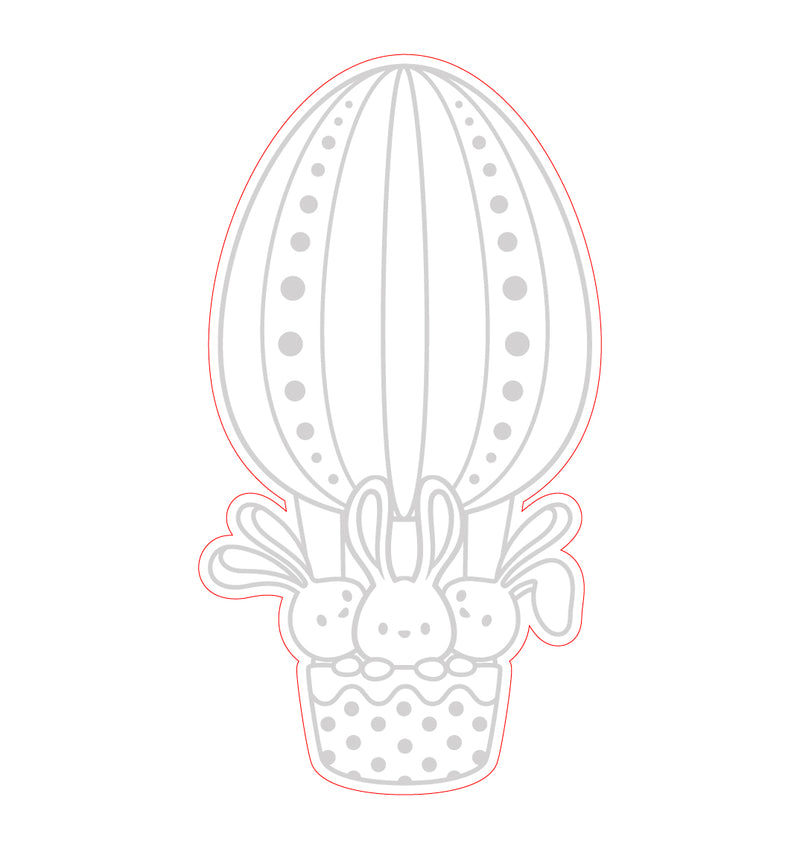 Flying Bunnies | Coordinating Die