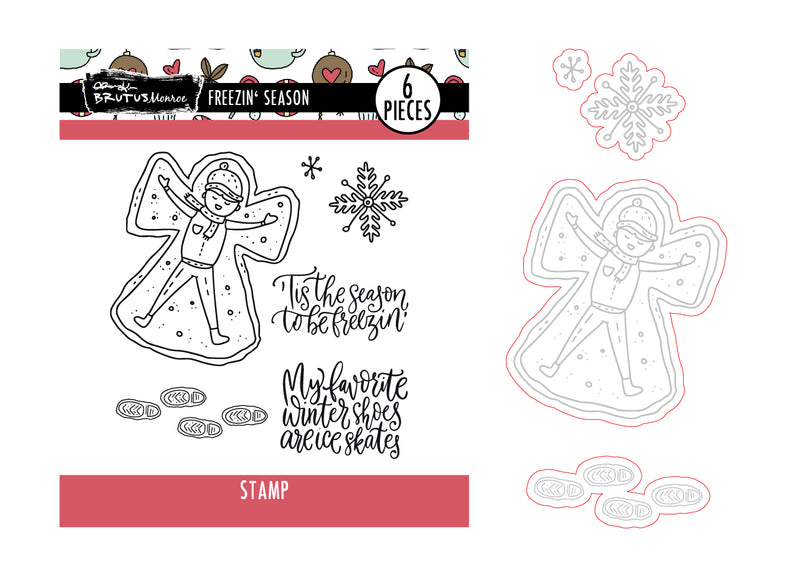 Freezin' Season | 4x4 Stamp
