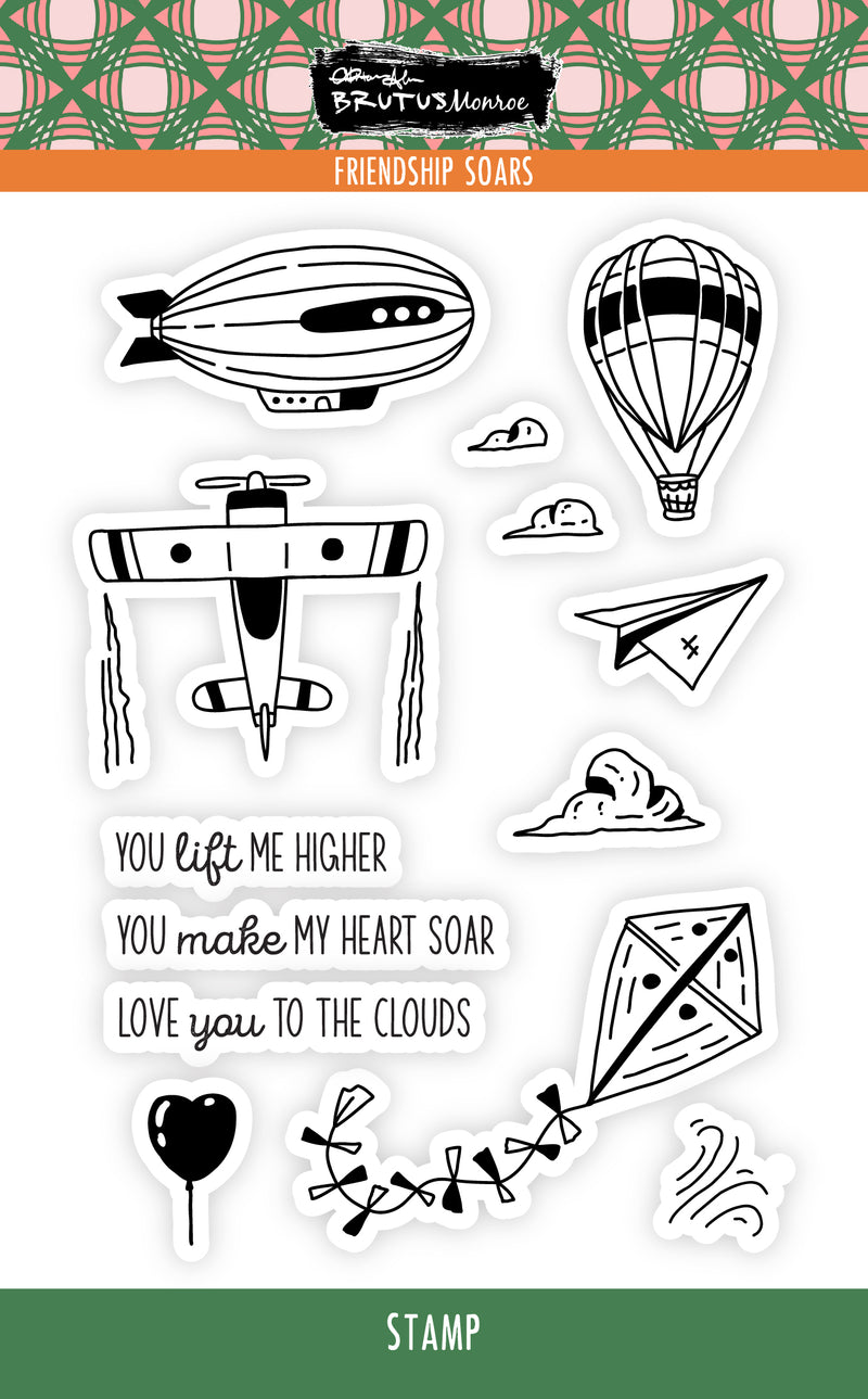Friendship Soars | 4x6 Stamp Set