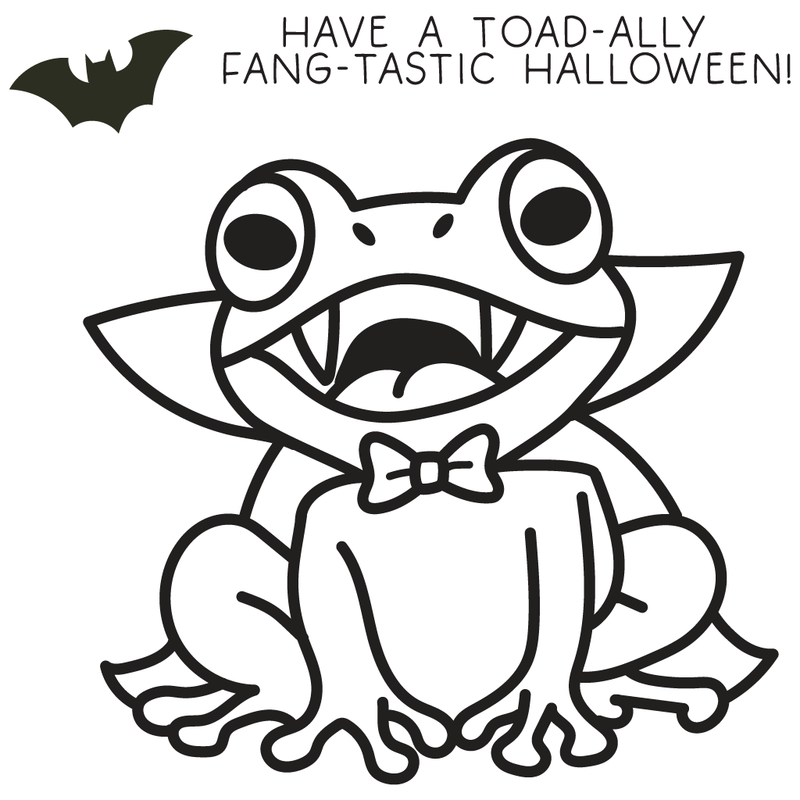 Frog-ula | 2x2 Stamp
