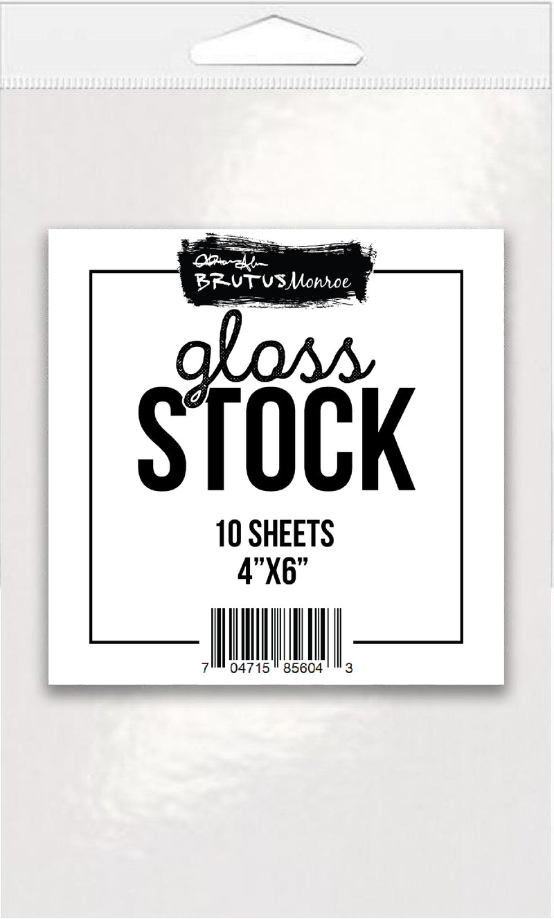 Gloss Stock- 4"x6"