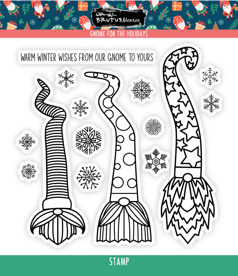 Gnome For the Holidays | 6x6 Stamp Set