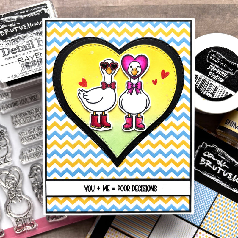 Love Goose | 4x6 Stamp Set