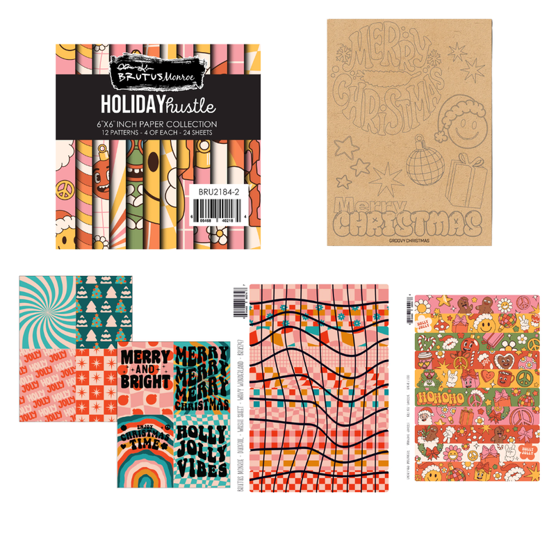 Groovy Christmas Paper Pack Bundle