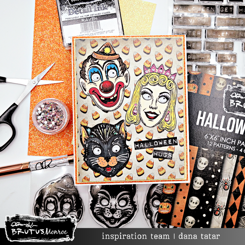 Sinister Smiles | 6x6 Stamp Set