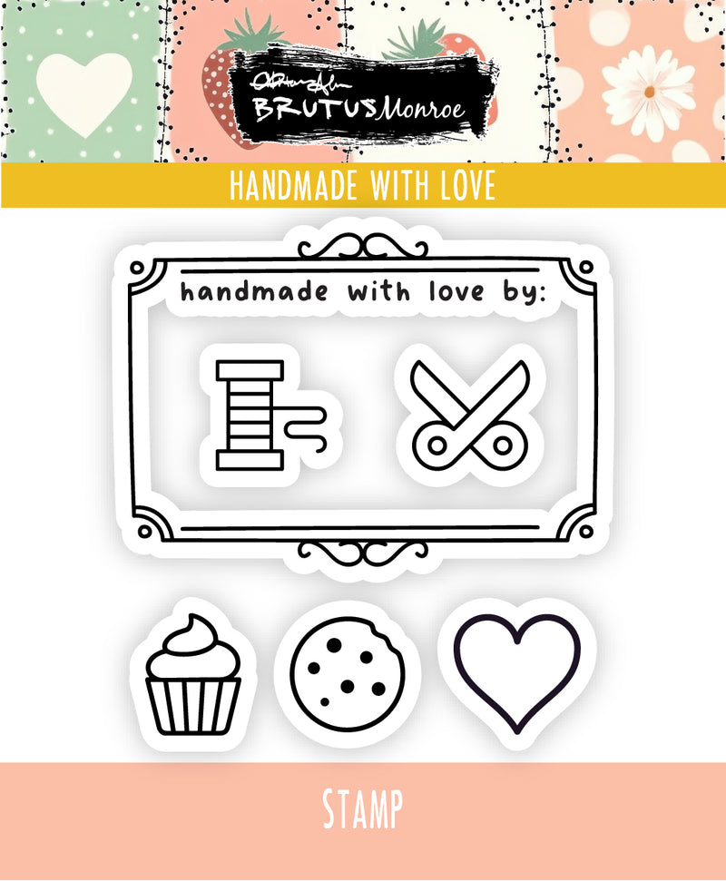 Handmade with Love | 3x3 Stamp Set