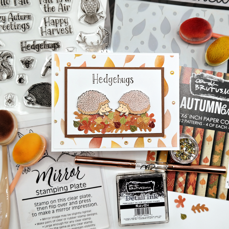 Autumn Animals | 6x8 Stamp Set