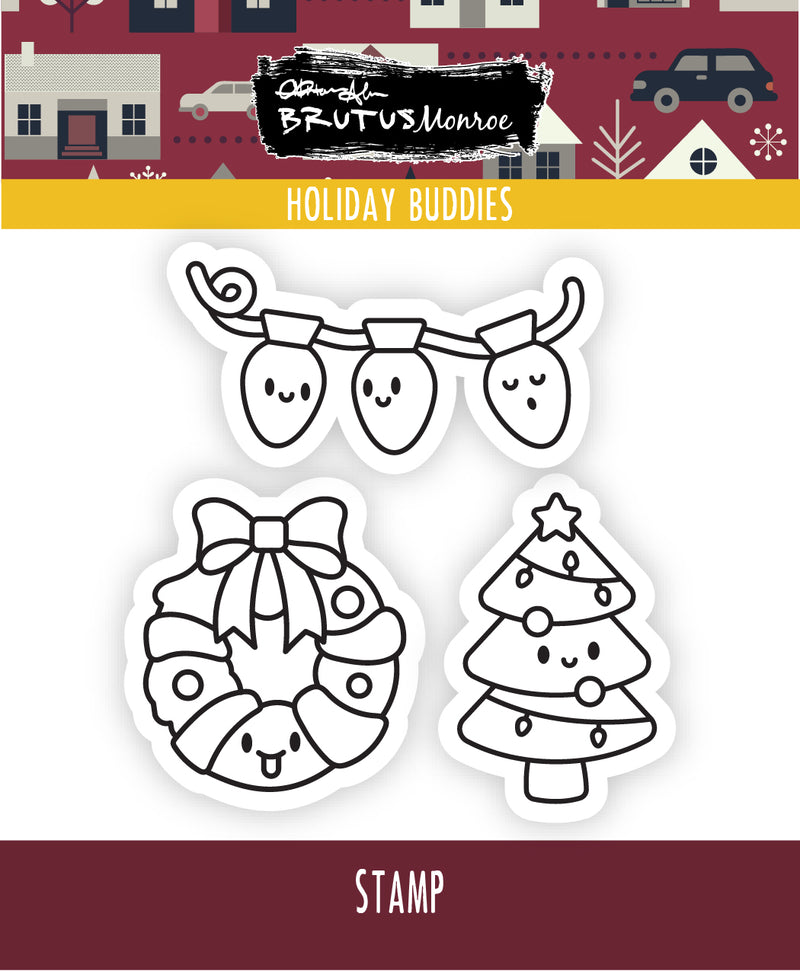 Holiday Buddies | 3x3 Stamp Set