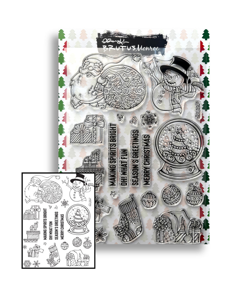 Holiday Essentials | 6x8 Stamp Set