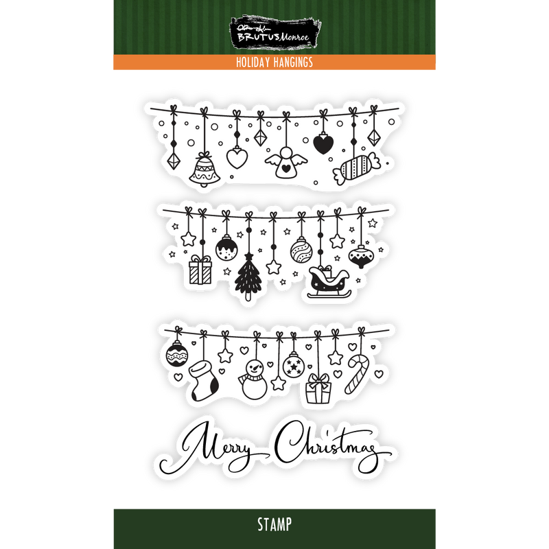 Holiday Hangings | 4x6 Stamp Set