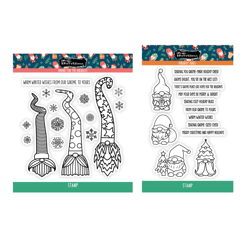 I'll Be Gnome For Christmas Stamp Set Bundle