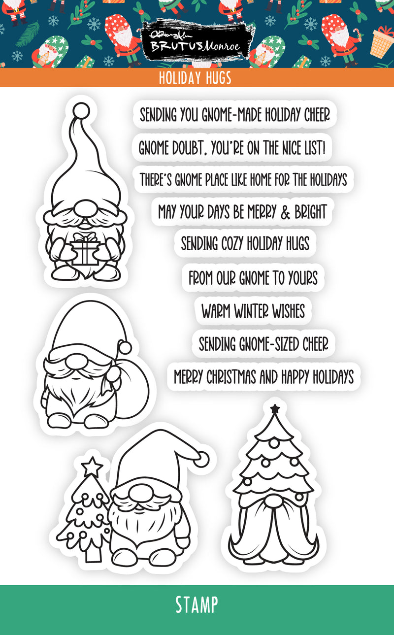 Holiday Hugs | 4x6 Stamp Set