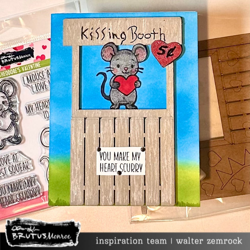Theodore's Valentine | 4x4 Stamp Set