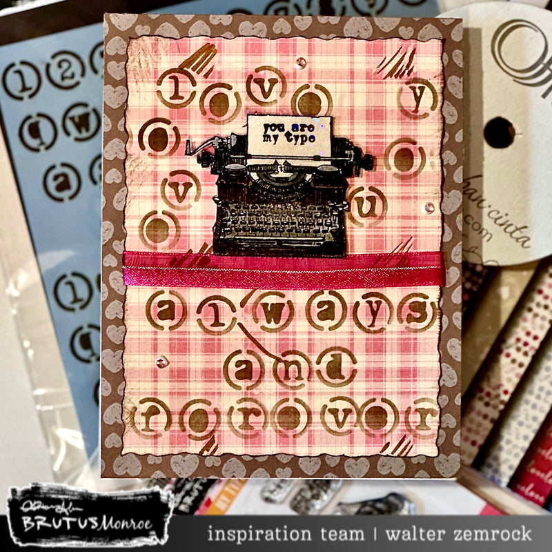 My Type | 3x3 Stamp Set