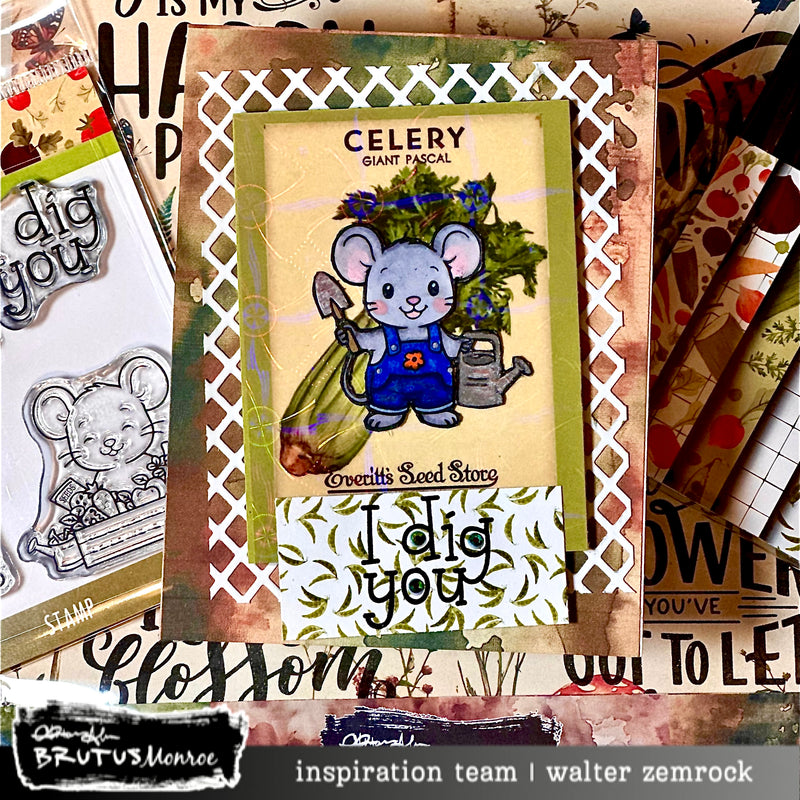 Theodore's Garden | 4x4 Stamp Set