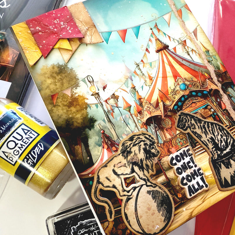 Step Right Up |4x6 Stamp