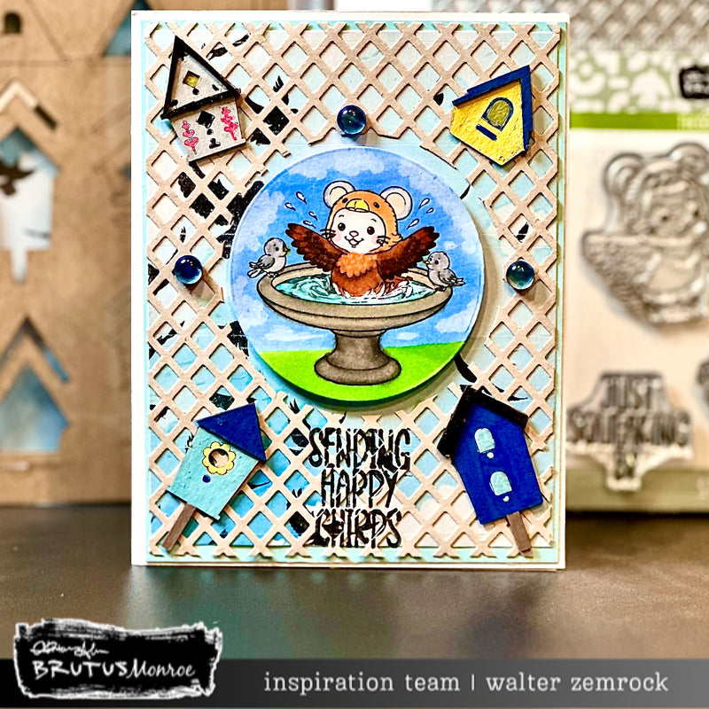 Theodore's Flight | 4x4 Stamp Set