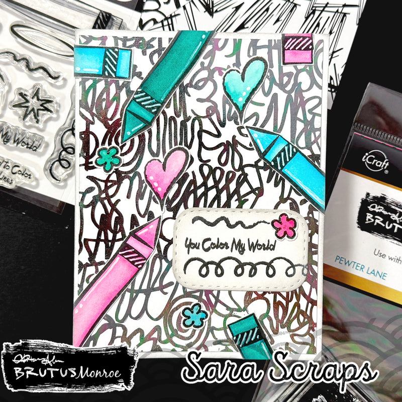 Pewter Lane | Foil Transfer Sheets | Brutus Monroe