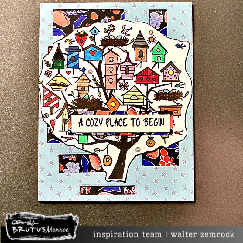 Home Tweet Home | 6x8 Stamp Set