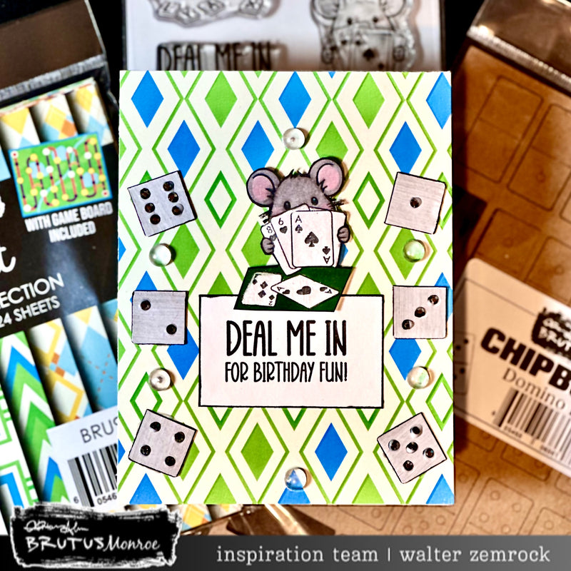 Theodore's Games | 4x4 Stamp Set