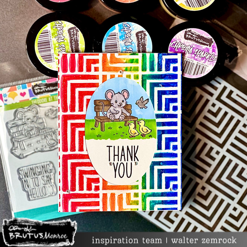 Theodore at the Park | 4x4 Stamp Set