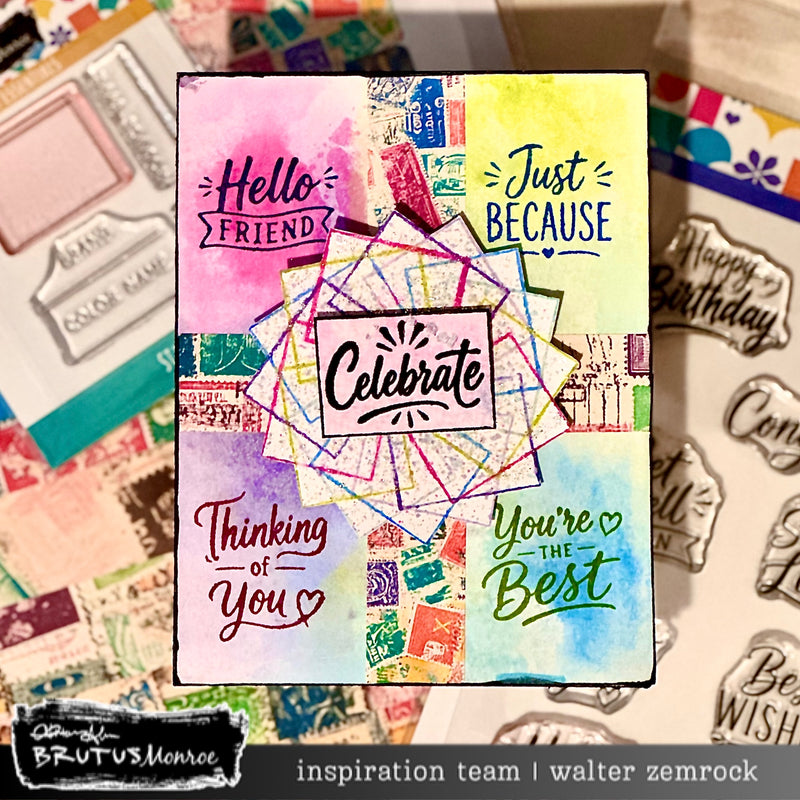 Simple Sentimental | 6x8 Stamp Set
