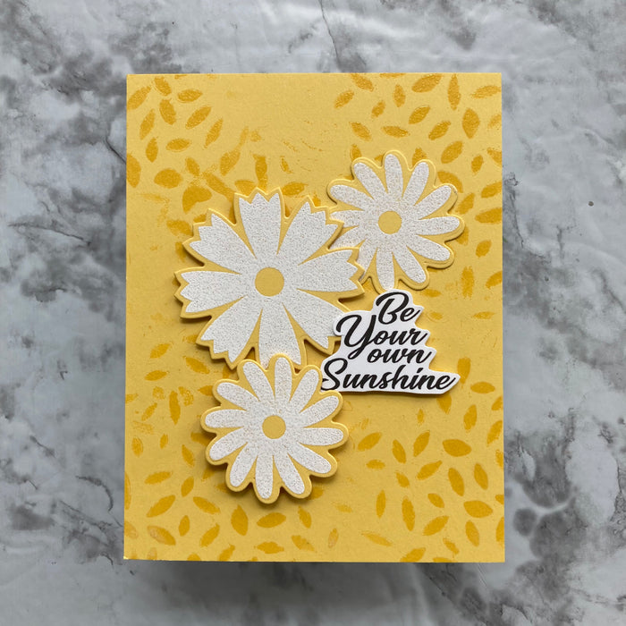 Daisies for Days 4x4 Stamp Set