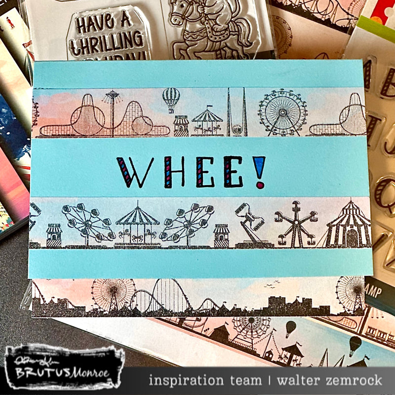 Theme Park Skies | DuoFoil Washi Sheet