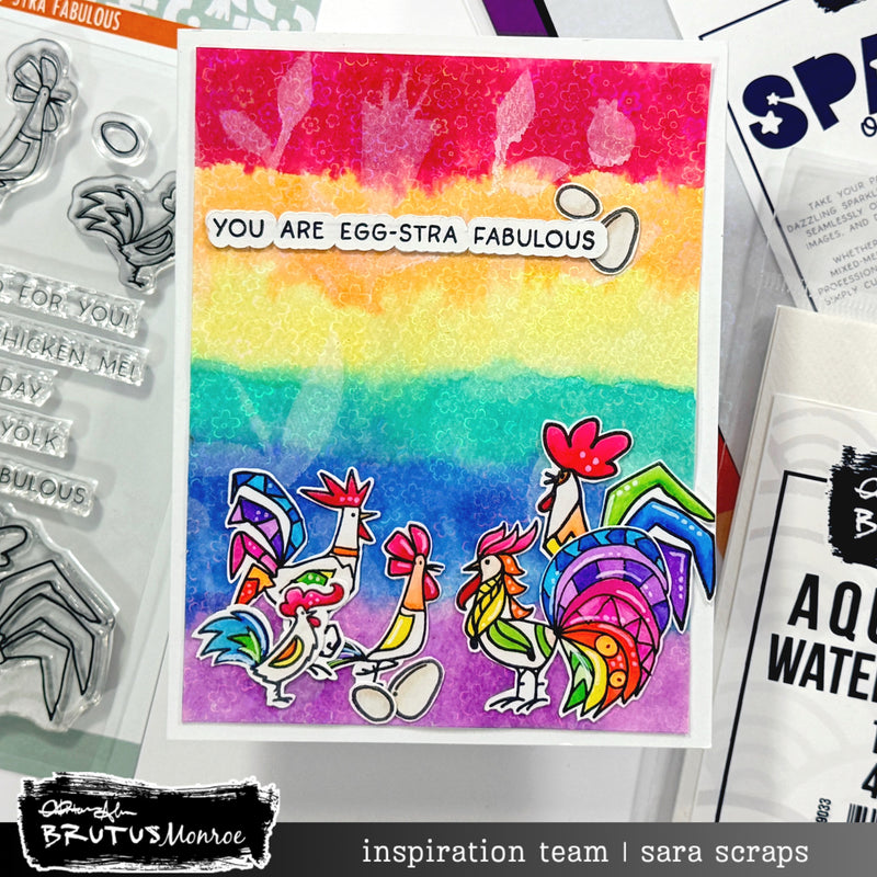 Egg-stra Fabulous | 4x6 Stamp Set