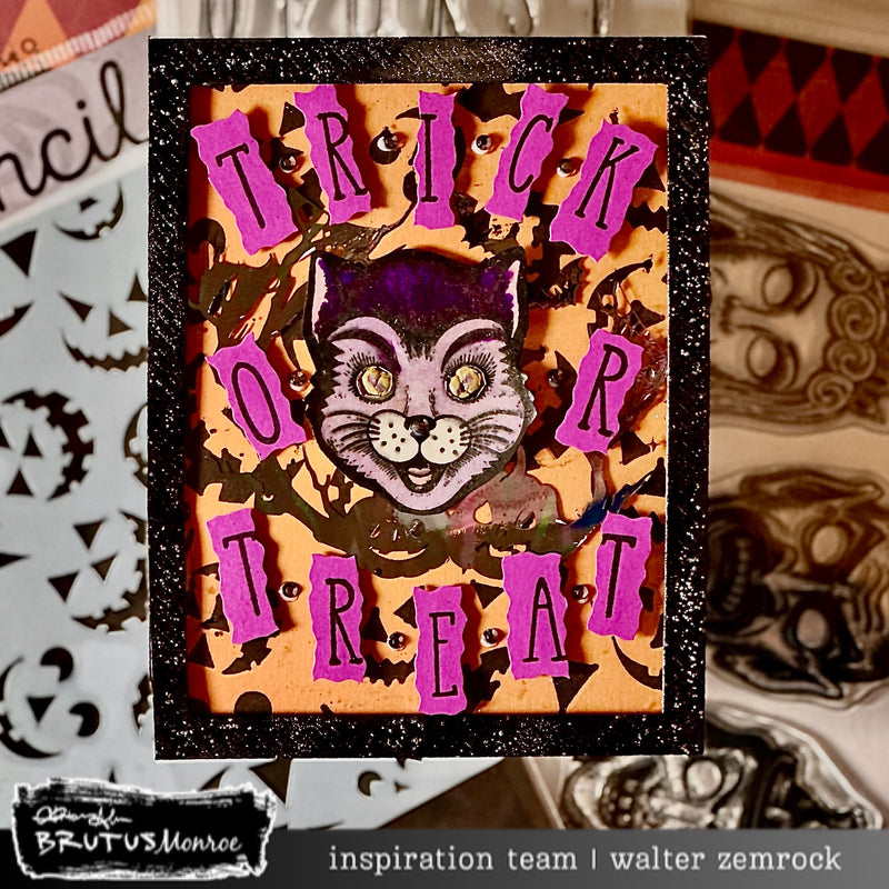 Glow in the Dark | Mixed Media Stencil