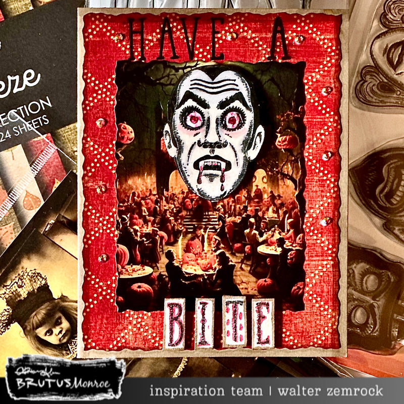 Sinister Smiles | 6x6 Stamp Set
