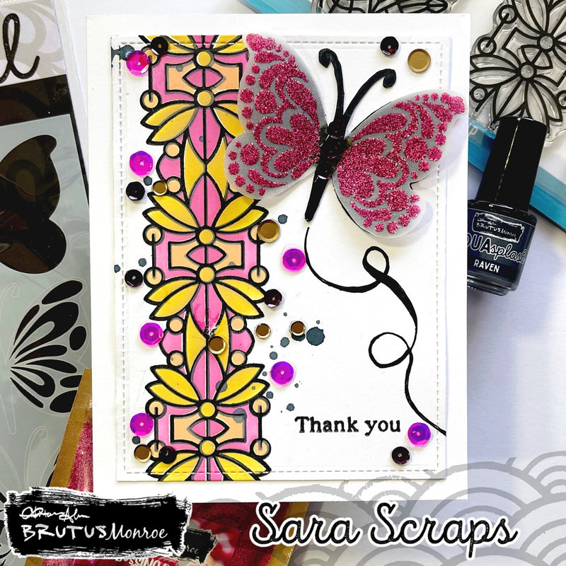 Sentiments of Lace | 6x8 Stamp Set