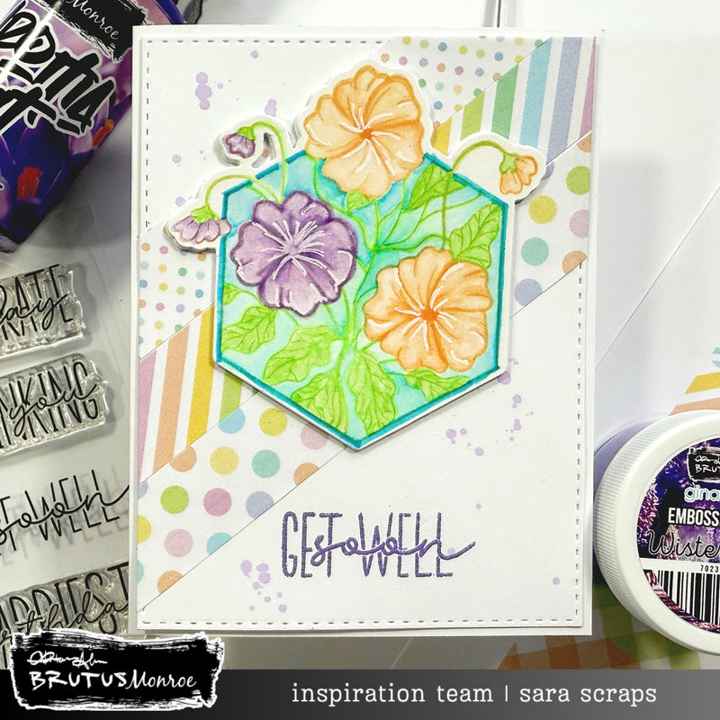 Shaped Flowers | 6x8 Stamp Set