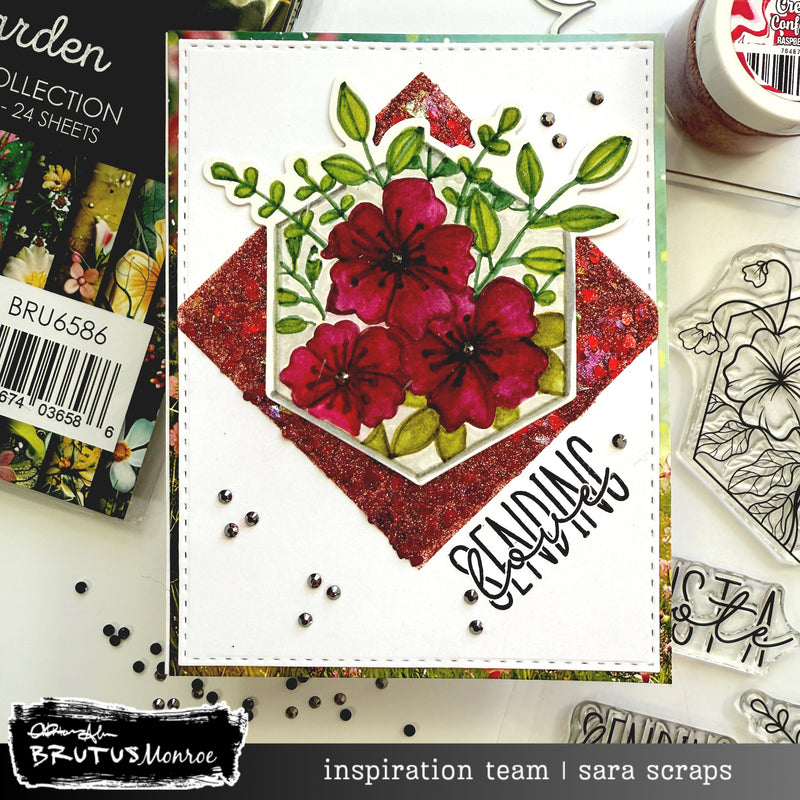 Shaped Flowers | 6x8 Stamp Set