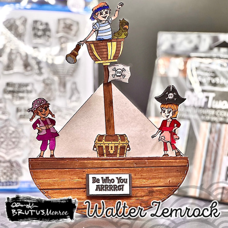 Pirate Party | 6x8 Stamp Set