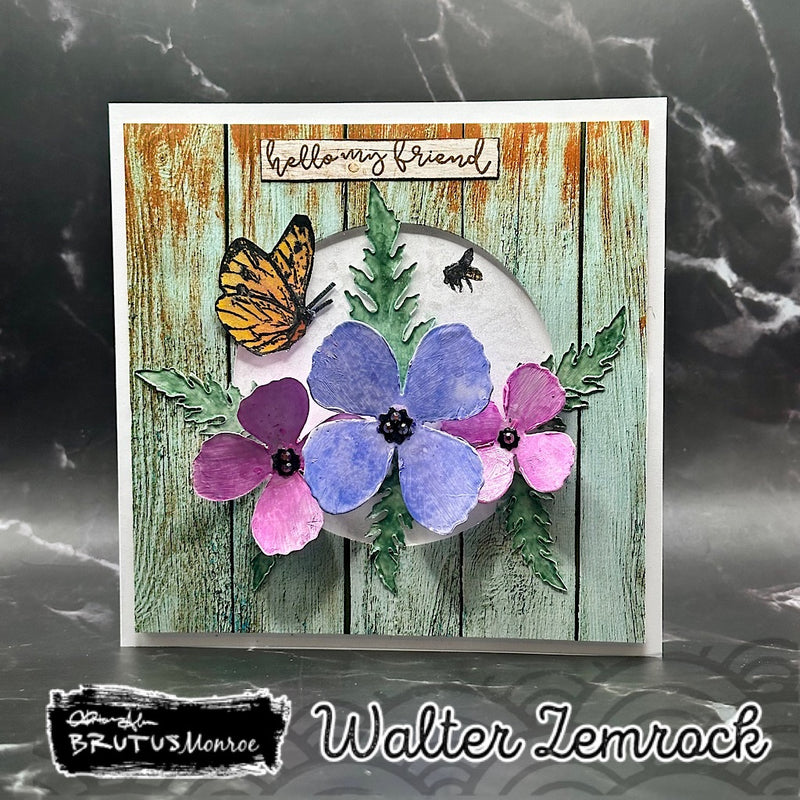 Mosaic Butterfly | 4x6 Stamp