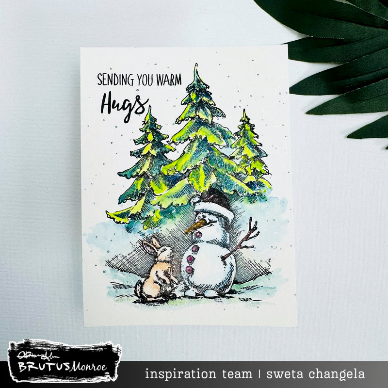 White Christmas | 4x6 Stamp