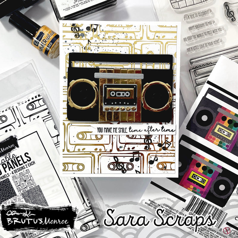 Rainbow Boombox | Cutting Die