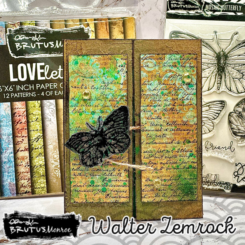 Mosaic Butterfly | 4x6 Stamp