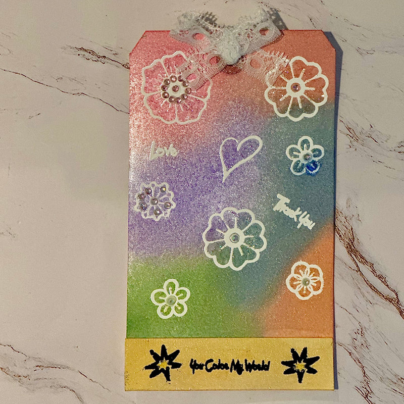 Inked Flowers | 6x8 Stamp Set